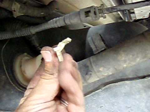 2005 nissan frontier fuel level sensor sending unit replacement pt2 of 6