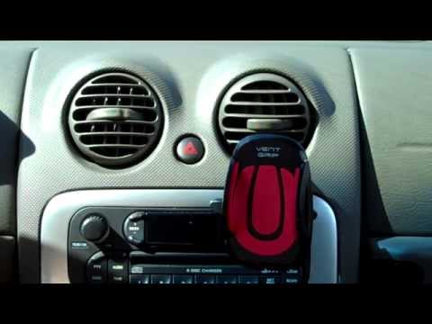 how to install vent cell phone holder