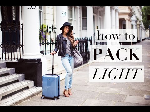 how to pack efficiently for a weekend trip