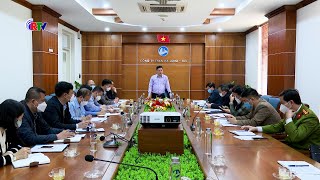 Thành phố Cẩm Phả làm việc với công ty than Hạ Long về công tác phòng, chống dịch Covid – 19