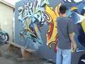 San Diego graffiti collaboration 2008