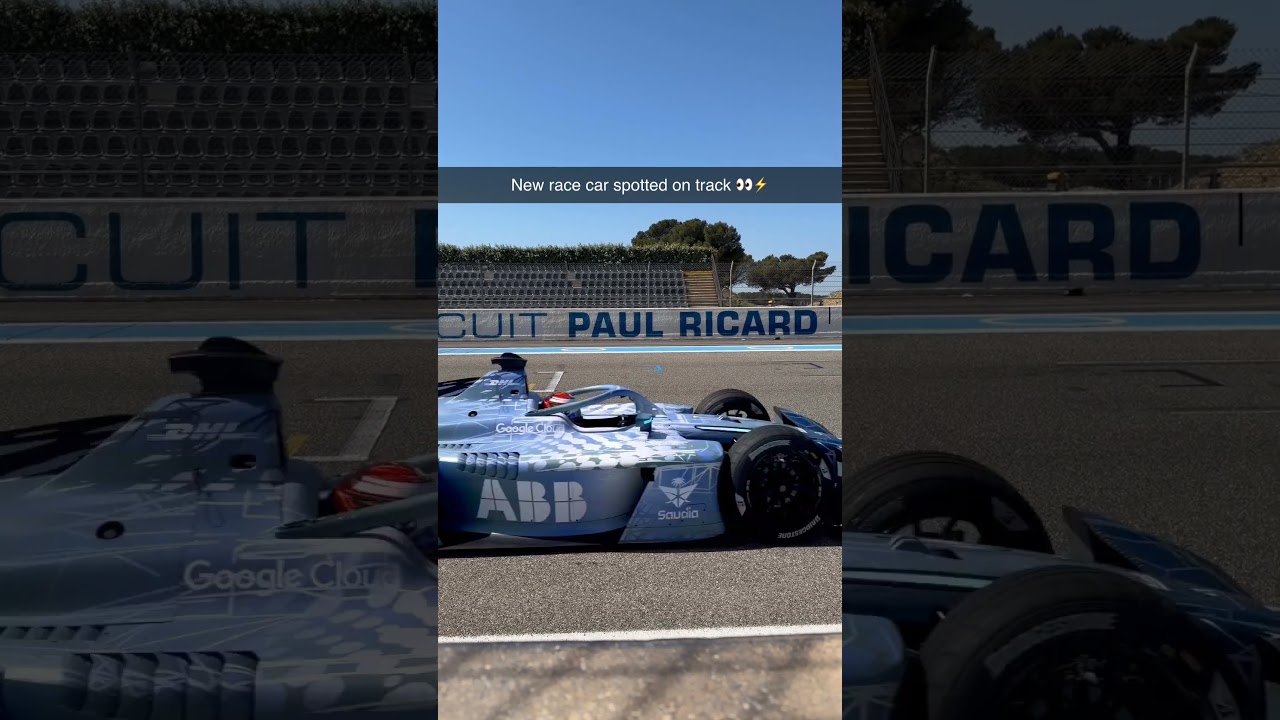 A new force on track - The GEN4 is here ⚡#FormulaE #Motorsport #Racing #GEN4