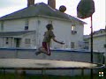 trampoline basketball clips with amazing by kanye west