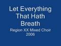 Let Everything that Hath Breath