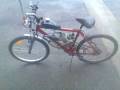 2 stroke Motorized bike.=new expansion chamber .