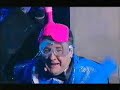 blue man group royal variety london human paint brush