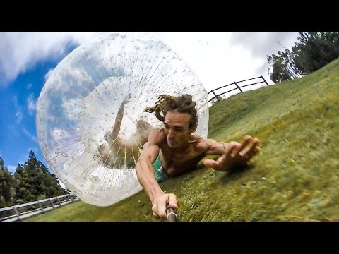 EXTREME ZORBING!
