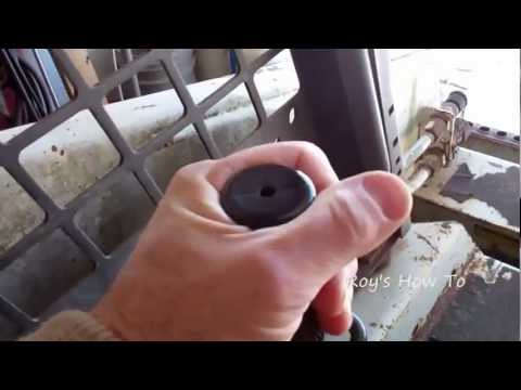 how to drive a bobcat