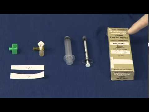 how to administer epinephrine