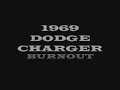 1969   dodge charger burnout