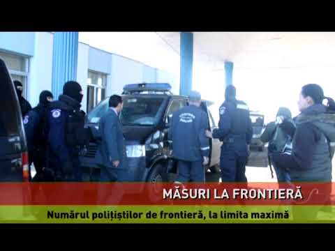 Personalul Poliției de Frontieră, suplimentat de sărbători