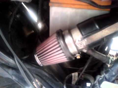 how to fit k&n air filter in pulsar 180