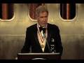actor/pilot harrison ford receives his award during the 2009 living legends of aviation awards