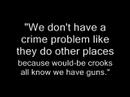 Reducing gun crime Reducing gun crime