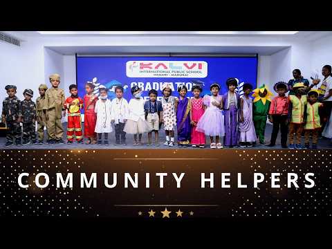 Community Helpers | Graduation Day | Kalvi International Public School | Nagari | Madurai