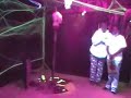 2 Girls scream loud halloween \