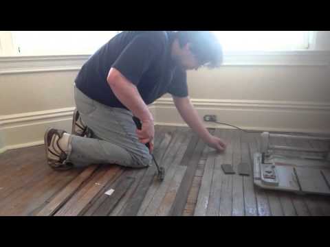 how to patch oak floor