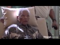 First video of Nelson Mandela since hospital release ...