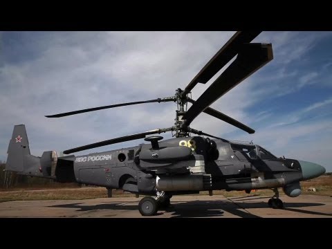 helicopters - The Ka-52 Alligator is an advanced military helicopter that can fly day and night and in all weathers. It is designed to eliminate armoured and non-armoured ...