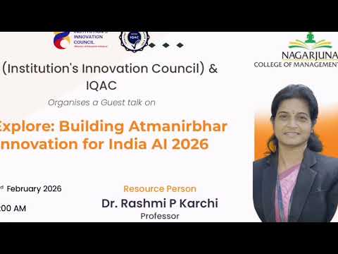 Nagarjuna College of Management Studies Chikkaballapur General video thumbnail 5