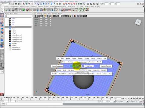 how to attach ncloth to object