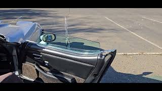 1978 Chevrolet Corvette L82 Silver Anniversary Passenger's Window Demo