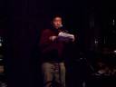 東京 高田馬場 ベンズカフェ 2008年12月14日 ぽえとりー劇場 詩人 服部 剛さんの朗読