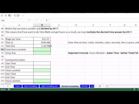 how to apply currency format in excel 2013