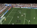 Pes 2014 Gameplay Video Lyon vs Barcelona 1-0 Uefa Champions League