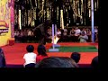 Fiery performance by the Limbo Rock King