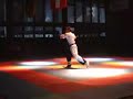 Michael Lifart showing his Kata at the TouchScore-Gala in a referee's outfit. Haslitaler Cup 05.04.2008, WAKO Switzerland