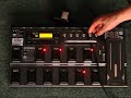 Korg AX3000B vs Bass POD Live XT  - POD Overview