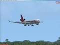 Martinair Cargo MD11 landing FSX