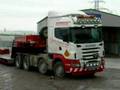 2 Scania's Heavy Haulage Lorries