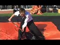 書道家 柿沼康二 Koji Kakinuma performing 