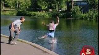 Just For Laughs TV - Wet Roller Blades Prank