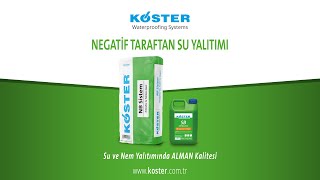 Negatif Taraftan Su Yalıtımı (Köster NB Sistem)