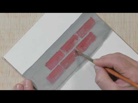 how to draw bricks