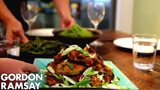 Spicy Chicken Wings, Thai Green Curry Rice & Green Beans with Chilli Peanut Dressing | Gordon Ramsay by Gordon Ramsay
