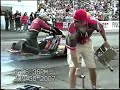 Prostock sleds at Pinks at Milan Dragway 6-30-2007