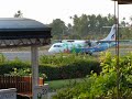 Bangkok Air rolling to T/O at Samui Airport / Thailand