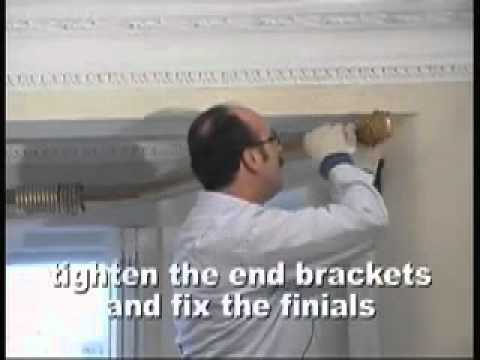 how to fit curtains to window