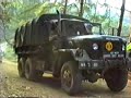 M35 Deuce pulls Centaur Halftrack Land Rover up steep hill M35 Deuce pulls Centaur Halftrack Land Rover up steep hill