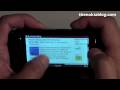 Nokia 5800 review of web browsing (HD)