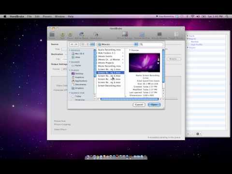 quicktime - this is a quick video showing you how to use quicktime 10 to record video audio and screen capture.