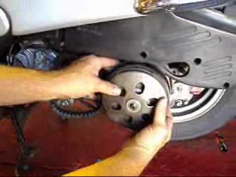 how to replace gy6 belt