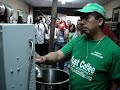 Roasting Fair Trade Coffee at \"Cafe Justo\" Roasting Fair Trade Coffee at \"Cafe Justo\"