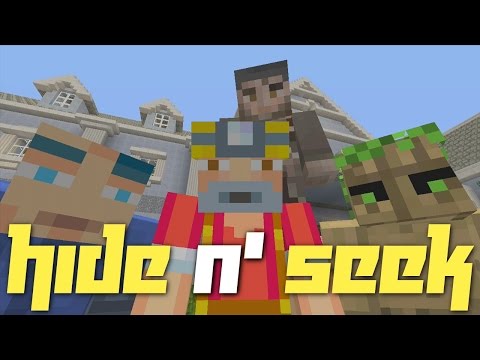 Minecraft Xbox 360: Hide N' Seek in Everdeen Estate!