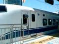 300系こだま号 トジメ&安全確認in新横浜 女性車掌