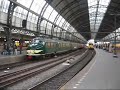 Het vertrek van de 766 uit Amsterdam Centraal